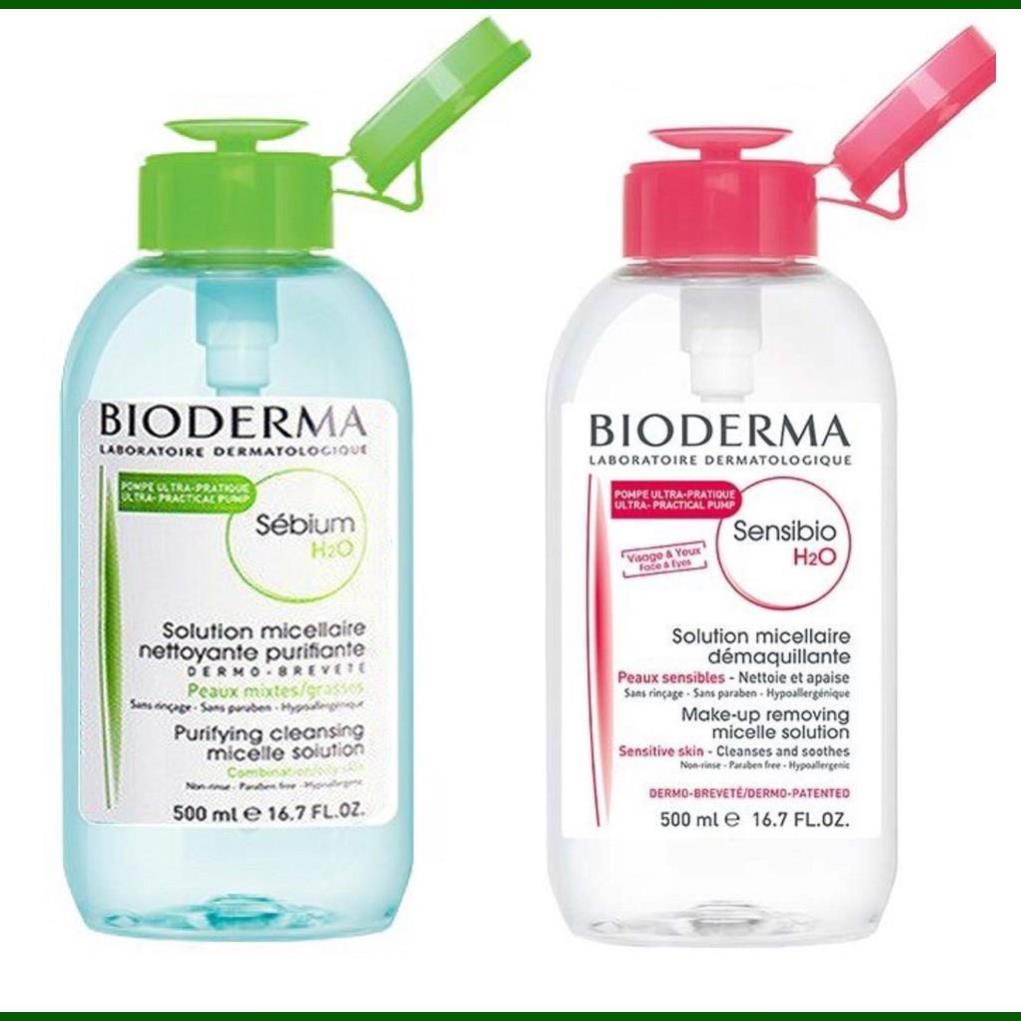 ✆✎¤FREESHIP EXTRA🔴(Mẫu Mới) Nước Tẩy trang BIODERMA 500ml nội địa Pháp