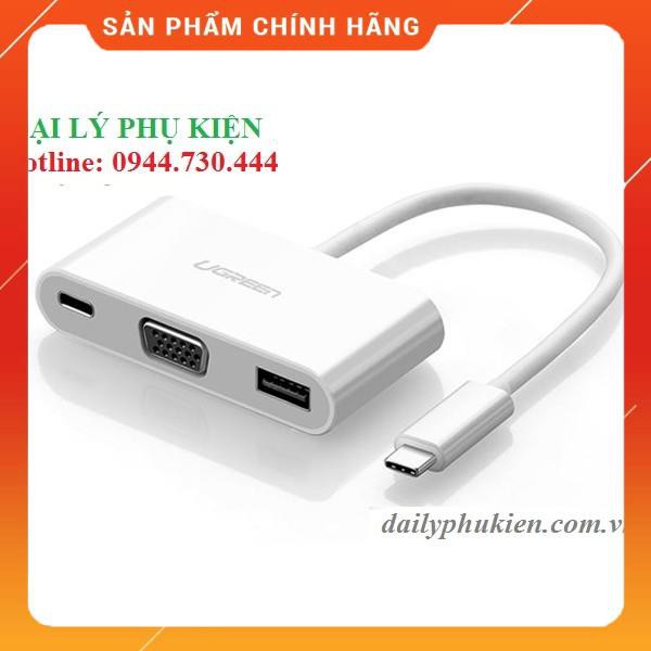 Cáp USB C sang VGA USB 3.0 USBC UGREEN 30376 dailyphukien