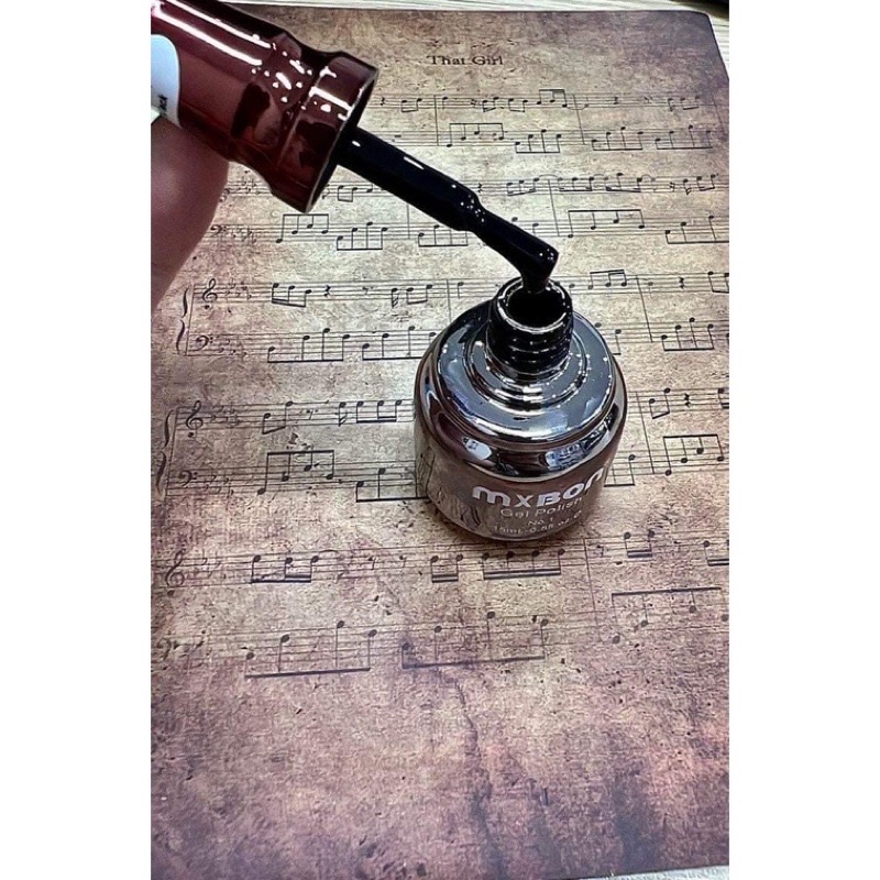 Sơn Gel Trắng Đen Gạo-Sơn Móng Tay