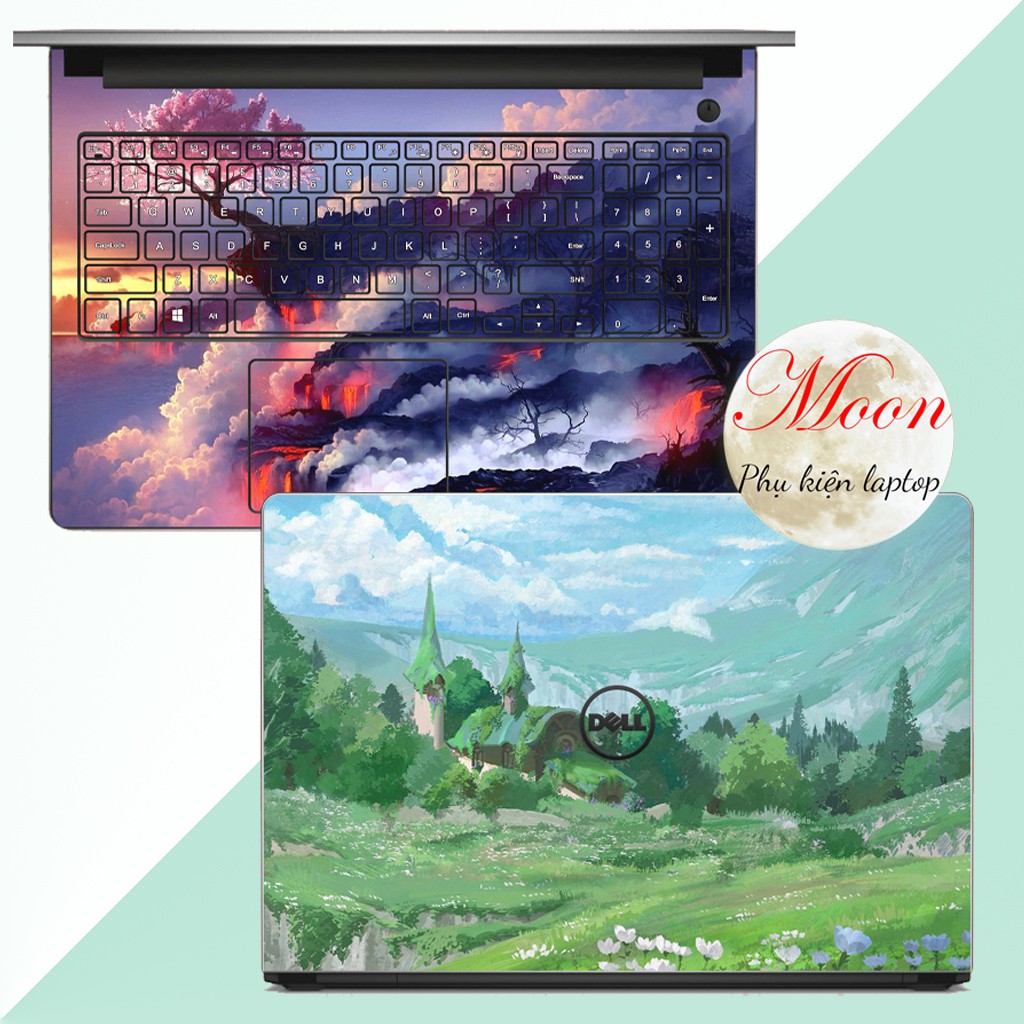 In Skin Laptop Theo Yêu Cầu Cho  Nhiều Dòng Máy Full các dòng như: Dell, Hp, Acer, Asus, Macbook,....