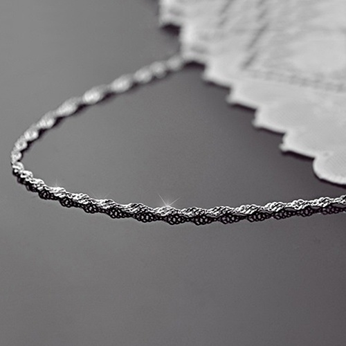 Dây chuyền mạ bạc sang trọng quý phái dành cho nữ