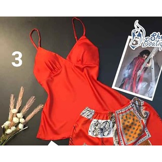 Bộ satin lụa tiểu thư siêu xinh - 40 đến 58kg - quần lửng có túi - ảnh thật