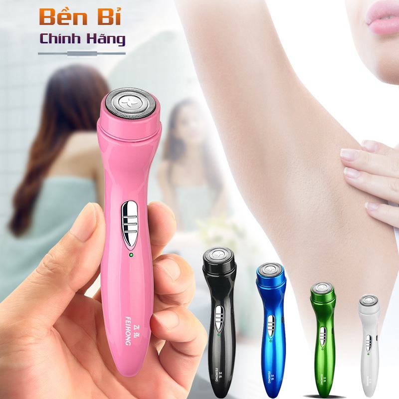 Máy cạo râu mini nam nữ sạc điện feihong chính hãng, bảo hành uy tín