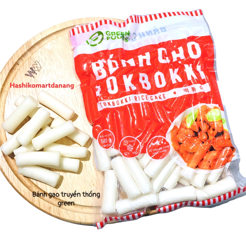 Bánh gạo tokbokki Hàn Quốc gói 500g