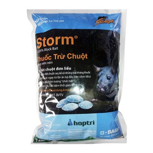 Bả diệt chuột sinh học Storm túi 1kg