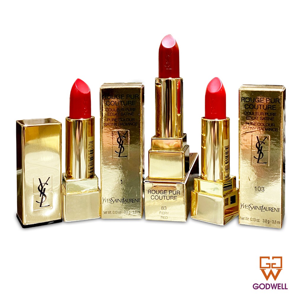 [YSL] Son thỏi high - end YSL Rouge Pur Couture Rouge Vinyle
