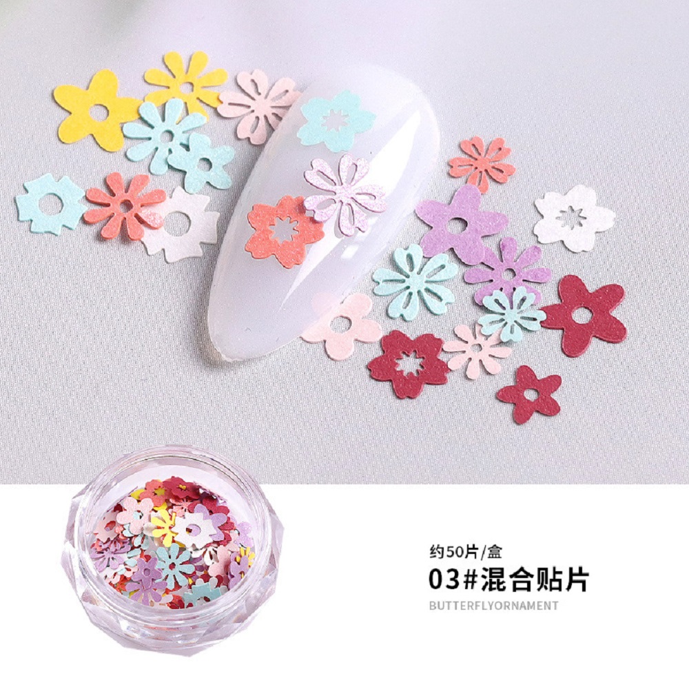 NEW (Hàng Mới Về) 1 Hộp Chi Tiết 3d Trang Trí Móng Tay Nghệ Thuật