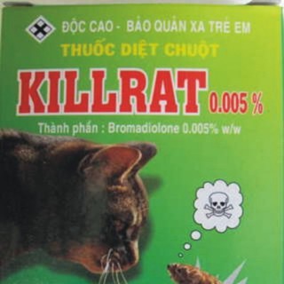 10 hộp - Thuốc diệt chuột KILLRAT