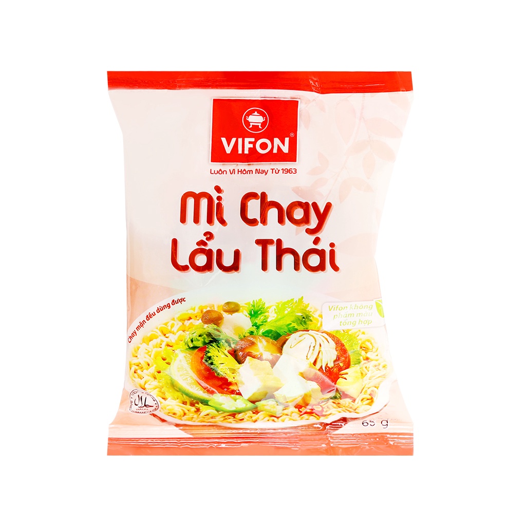 Mì Chay Lẩu Thái Vifon / Rau Nấm Vìon - Thùng 30 gói. | BigBuy360 - bigbuy360.vn