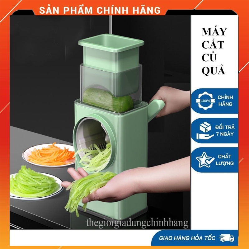 Máy cắt, gọt, nạo rau củ quả tiện lợi, máy bào sợi cao cấp