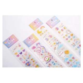 Dải sticker gấu thỏ cute