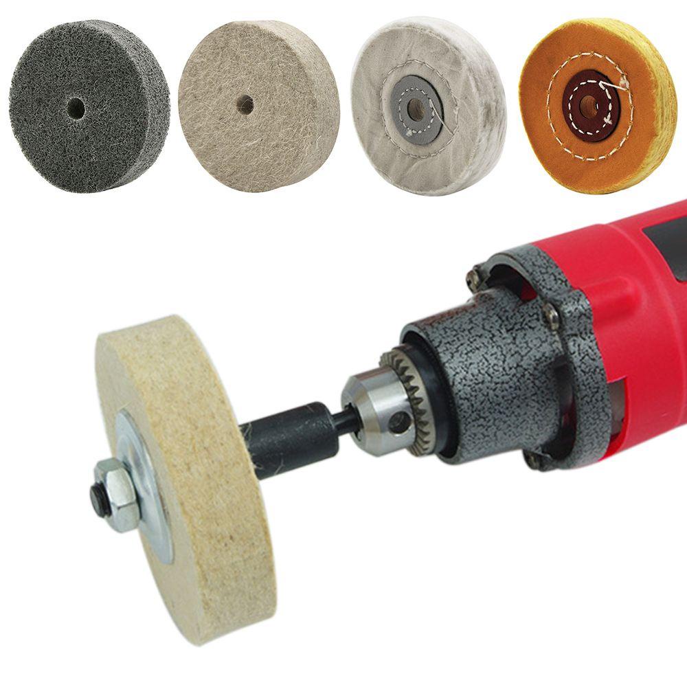 KRNY Đệm Đánh Bóng Bằng Sợi Nylon Không Dệt Có Nắp