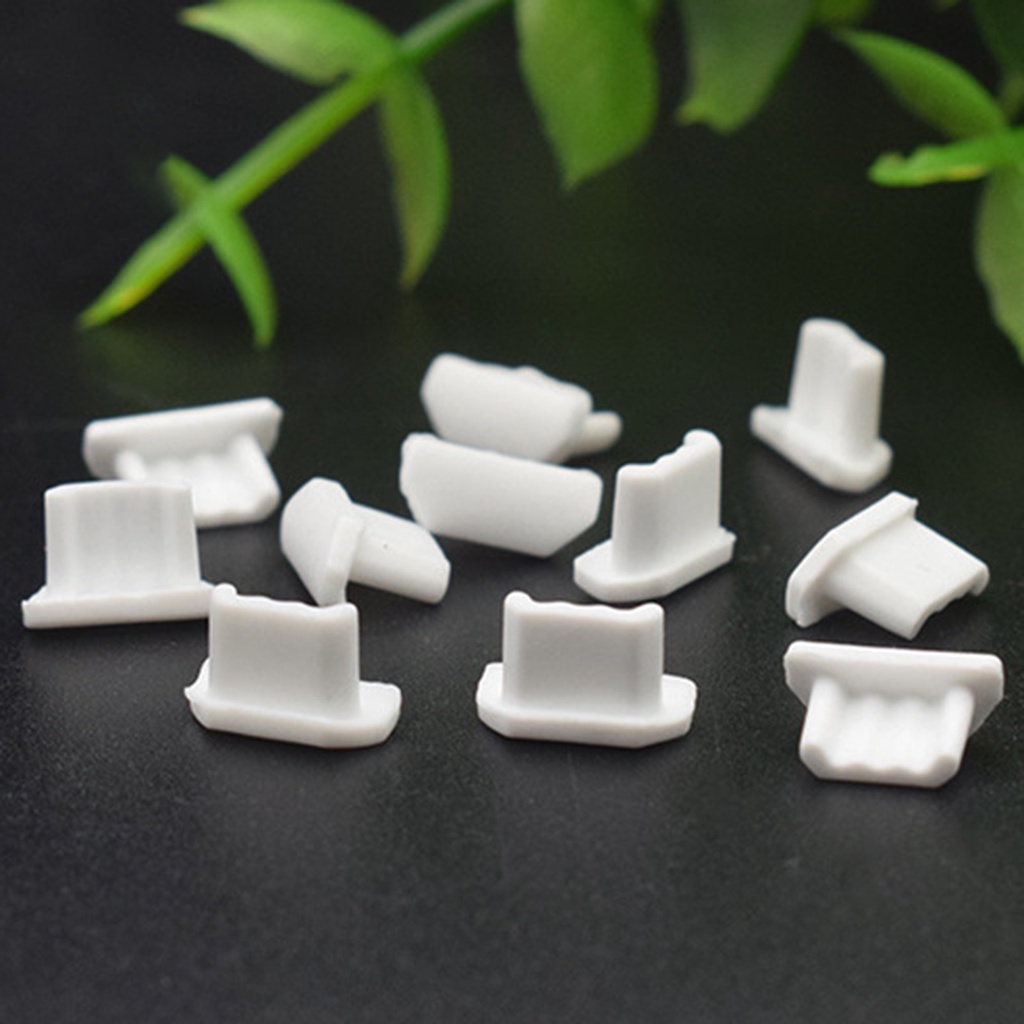 Set 5 nút silicon chống bụi cổng Micro-USB cho điện thoại
