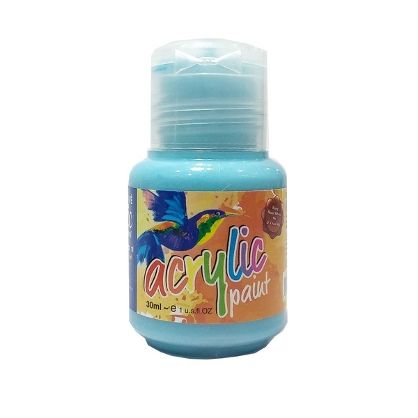 Chai Màu Vẽ Acrylic 30ml - Xanh Da Trời