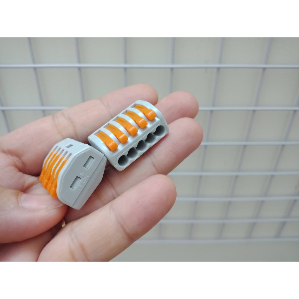 combo 5 Cút nối dây điện KV-413, KV-415 Nối chung 3 dây, 5 dây -cút nối  Wago