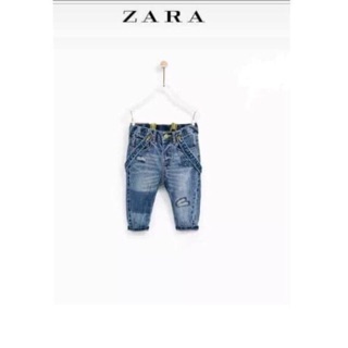 Quần bò đeo zara