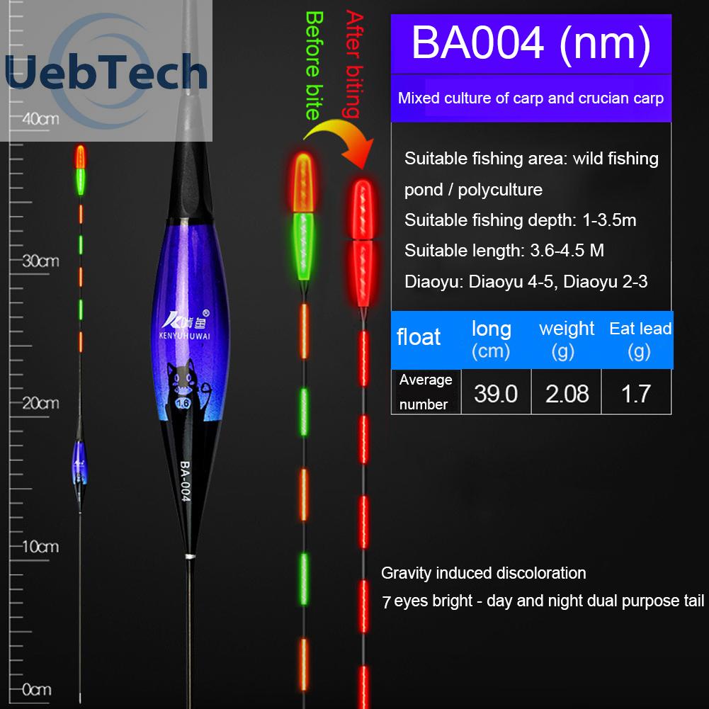 Phao nổi câu cá thông minh có đèn LED cảm biến trọng lực