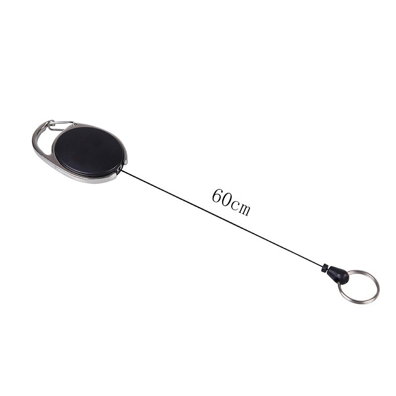 Móc Khóa Dây Rút Treo Thẻ Tên ID Có Thể Thu Gọn Tiện Dụng