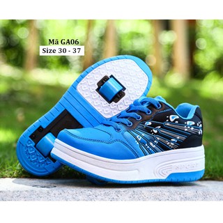Giày Bánh Xe Loại 2 Bánh Cho Bé Trai 4 - 10 Tuổi  GA06