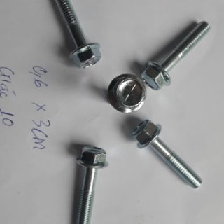 Ốc ren 6mm × 30mm zin giác 10