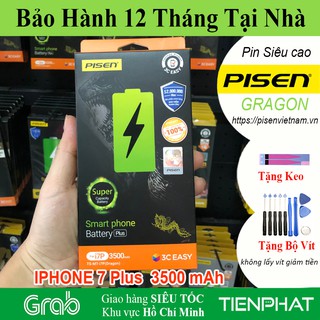 Pin Rồng iPhone 7 Plus - Dung Lượng Siêu Cao 3500 mAh - Chính hãng