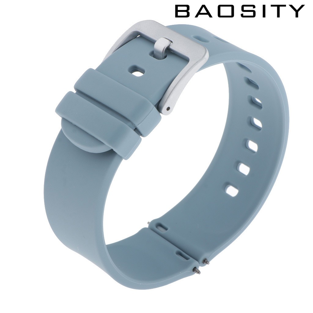 Dây Đeo Thay Thế Chất Liệu Silicon Thiết Kế Sọc Gân Nổi Cho P8