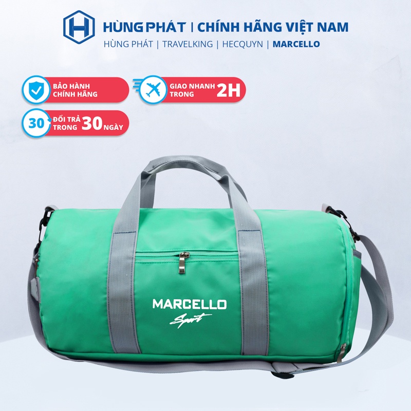 [Mã LT50 giảm 50k đơn 250k] MARCELLO - Túi trống tập gym Túi du lịch thời trang size lớn có ngăn để giày đa năng T100