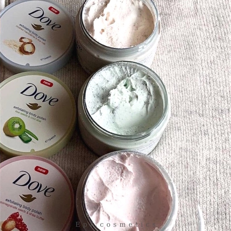 Kem Tẩy Tế Bào Chết, Tẩy Da Chết Body DOVE Exfoliating Body Polish 298g | BigBuy360 - bigbuy360.vn