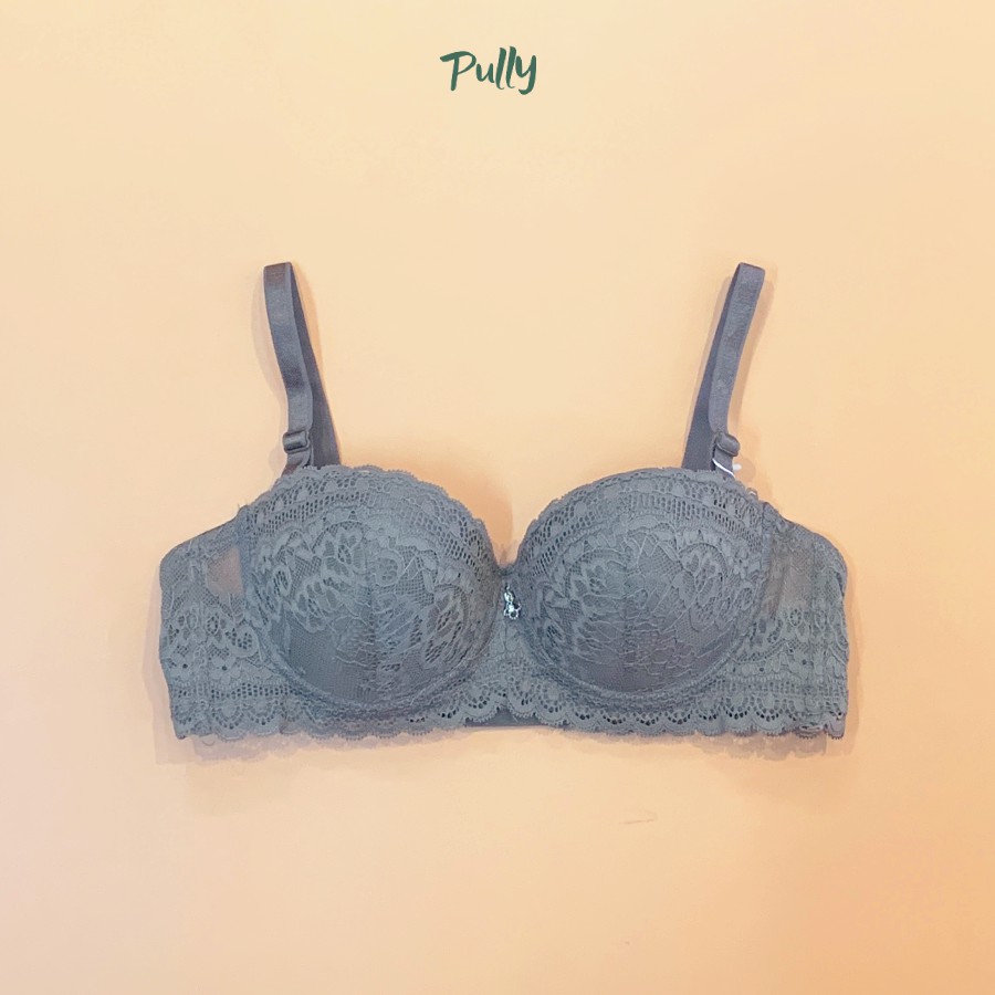 Áo lót ren nữ, áo ngực ren nữ có gọng đệm mỏng quả ngang cúp B 34/36/38 cao cấp - PULLY SHOP | BigBuy360 - bigbuy360.vn