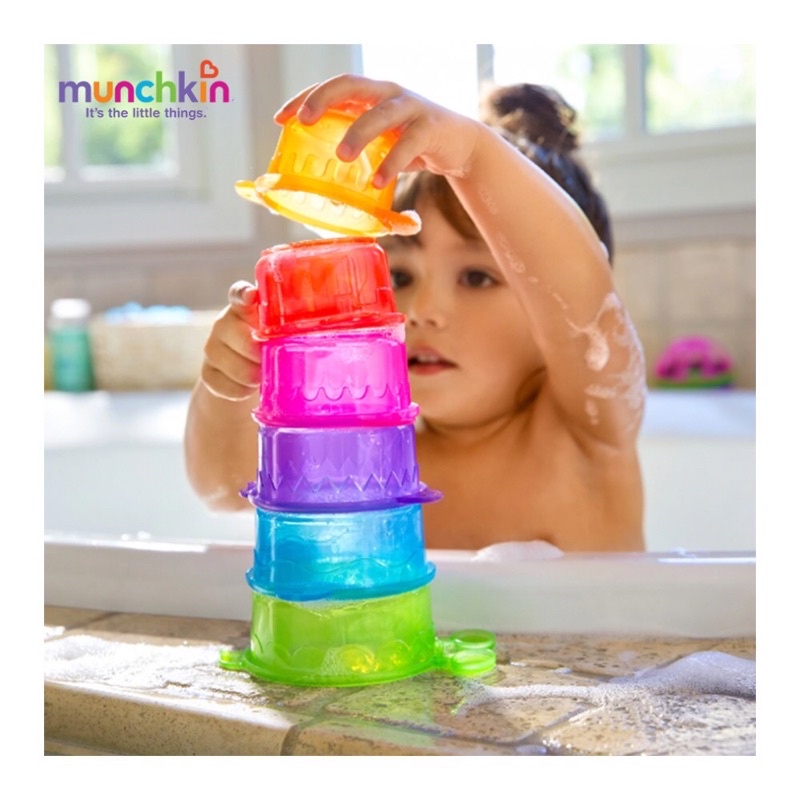 Bộ Đồ Chơi Xếp Chồng Hình Sâu 3in1 Munchkin