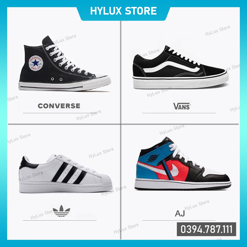 Dây giày dẹt 2 lớp Adidas, Nike dày dặn màu trắng, đen cao cấp - Dây giày thể thao