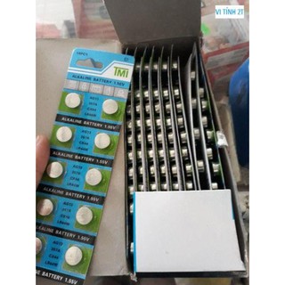 Pin AG13 LR44 (1 vĩ 10 viên)