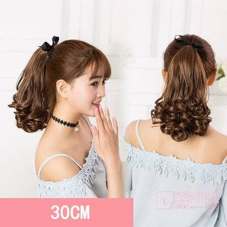 Tóc Giả Cột Xoăn Đuôi