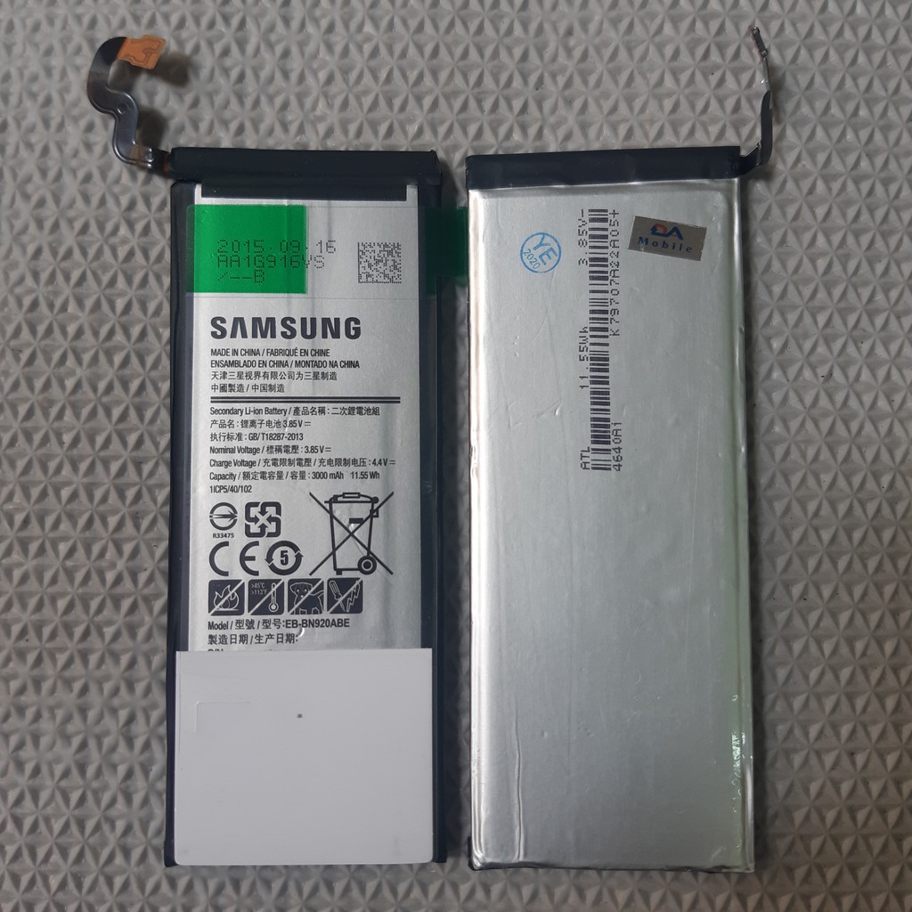 Pin Samsung Galaxy Note 5 Chính Hãng, EB-BN920ABE, Mới 100%, 3000mAh