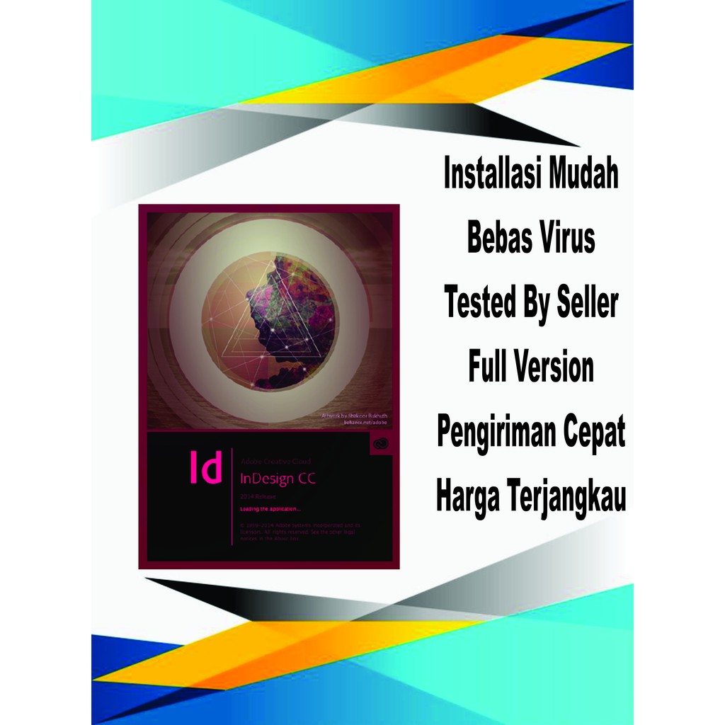 Cd-Dvd Adobe Indesign Cc 2014 32-bit & 64-bit