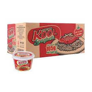 MÌ TRỘN CUNG ĐÌNH SPAGHETTI THỐ 1 THÙNG (12 HỘP) DATE MỚI