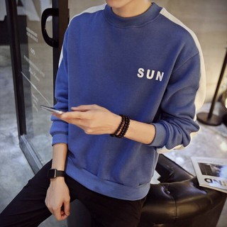 Áo sweater tay phối siêu cute