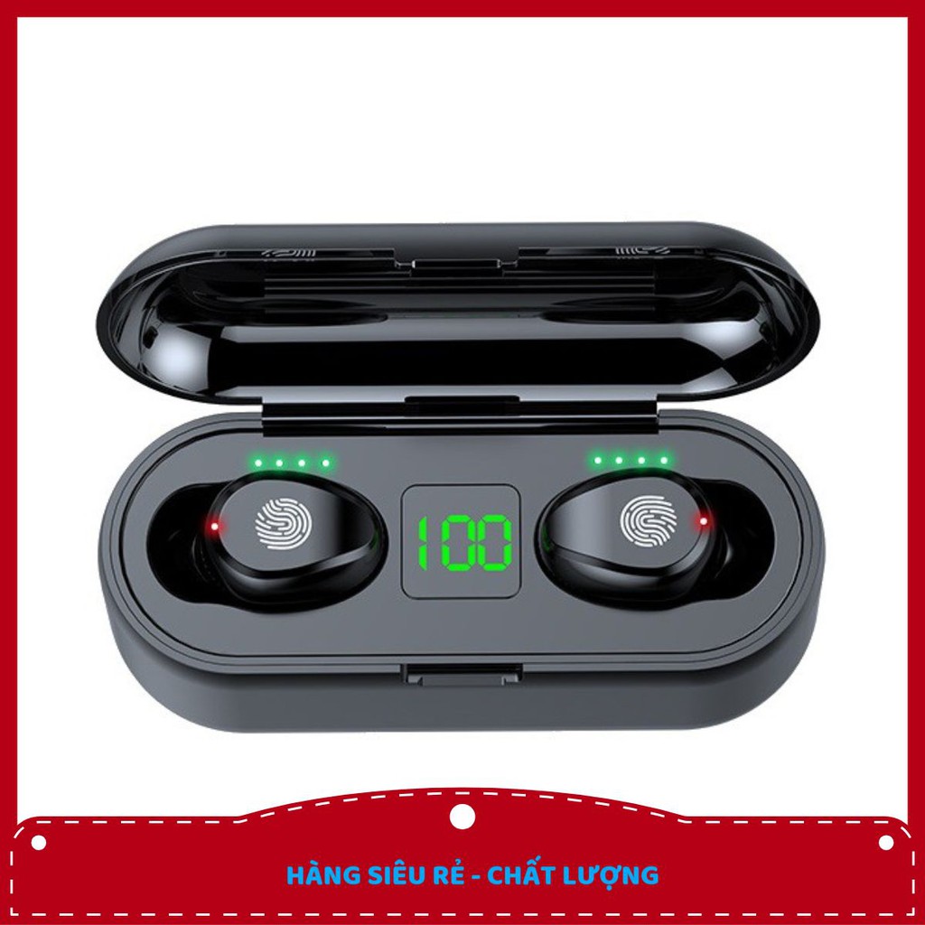 Tai Nghe Bluetooth Không Dây Amoi F9 Nút Cảm Ứng Kiêm Pin Sạc Dự Phòng versa.shop01