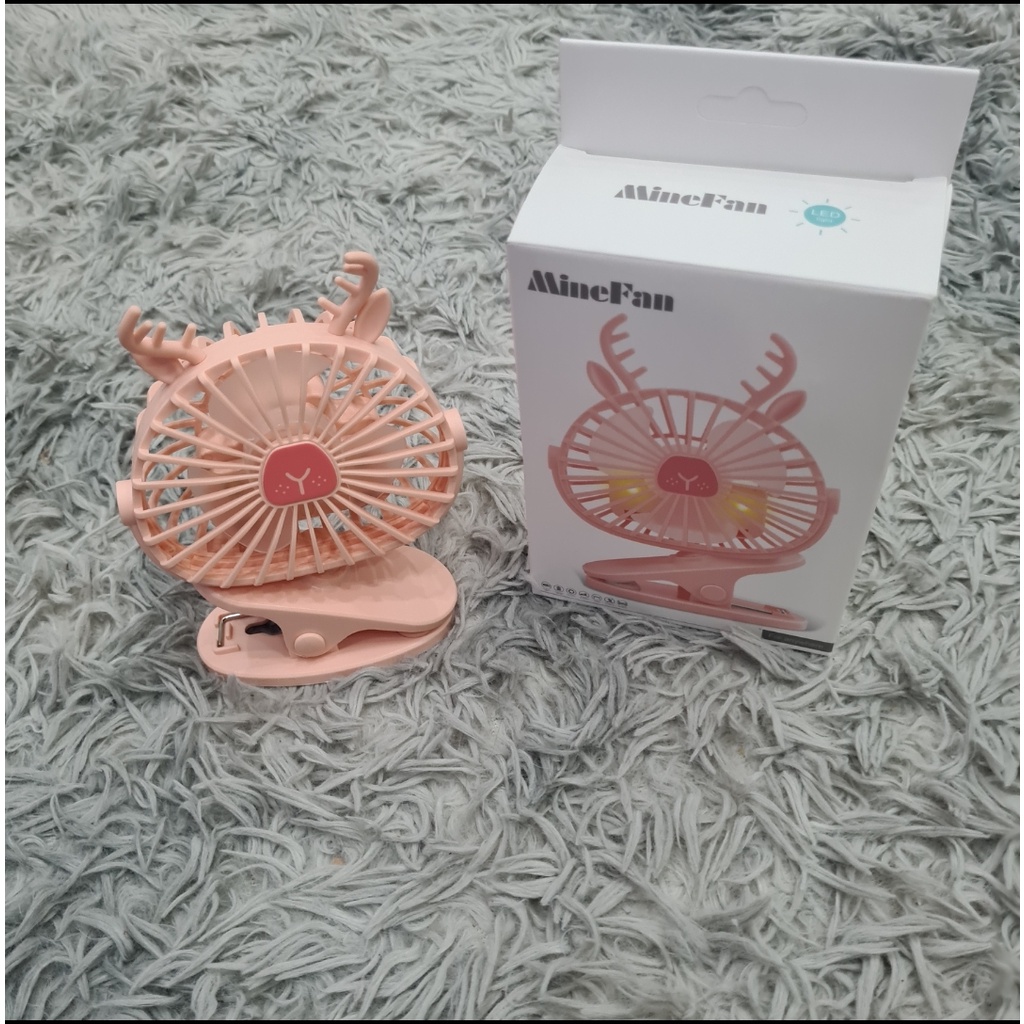 Quạt Mini - Quạt Kẹp Bàn Thích Hợp Cho Dân Văn Phòng ,Xoay 360°, Kẹp Mọi Vị Trí