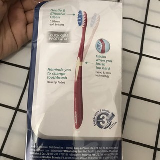 Bộ 2 Bàn Chải Đánh Răng Jordan Click Gum Protector