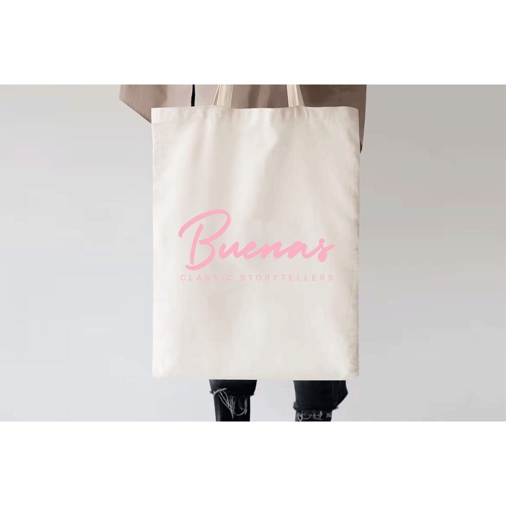 Túi tote vải canvas đeo chéo hàn quốc Buenas đi học giá rẻ