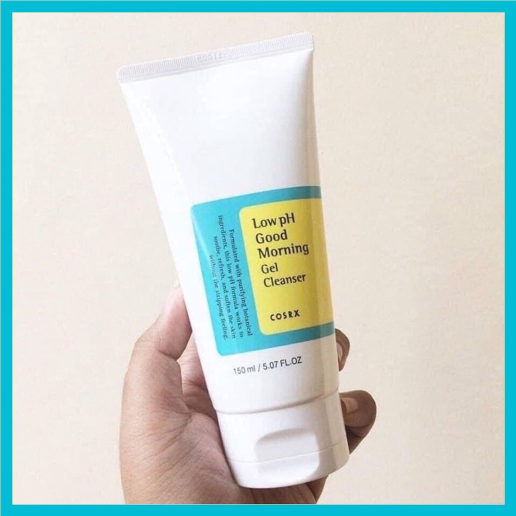 Sữa rửa mặt Cosrx Low Ph Good Morning Gel Cleanser 150ml ঔ𝚑̷
