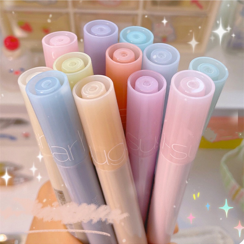 Set 6 Bút Dạ Quang Nhiều Màu Sắc Tiện Dụng