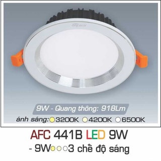 Đèn  LED âm trần downlight Anfaco AFC 441B