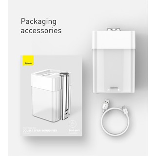 MÁY PHUN SƯƠNG TẠO ẨM BASEUS DOUBLE SPRAY HUMIDIFIER