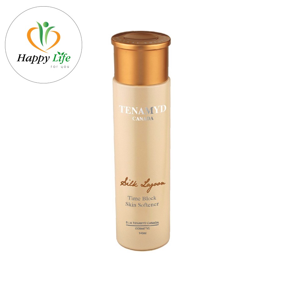 Nước dưỡng ẩm dành cho da lão hoá Tenamyd Silk lagoon - TIME BLOCK SKIN SOFTENER 140ml - Happy Life for You