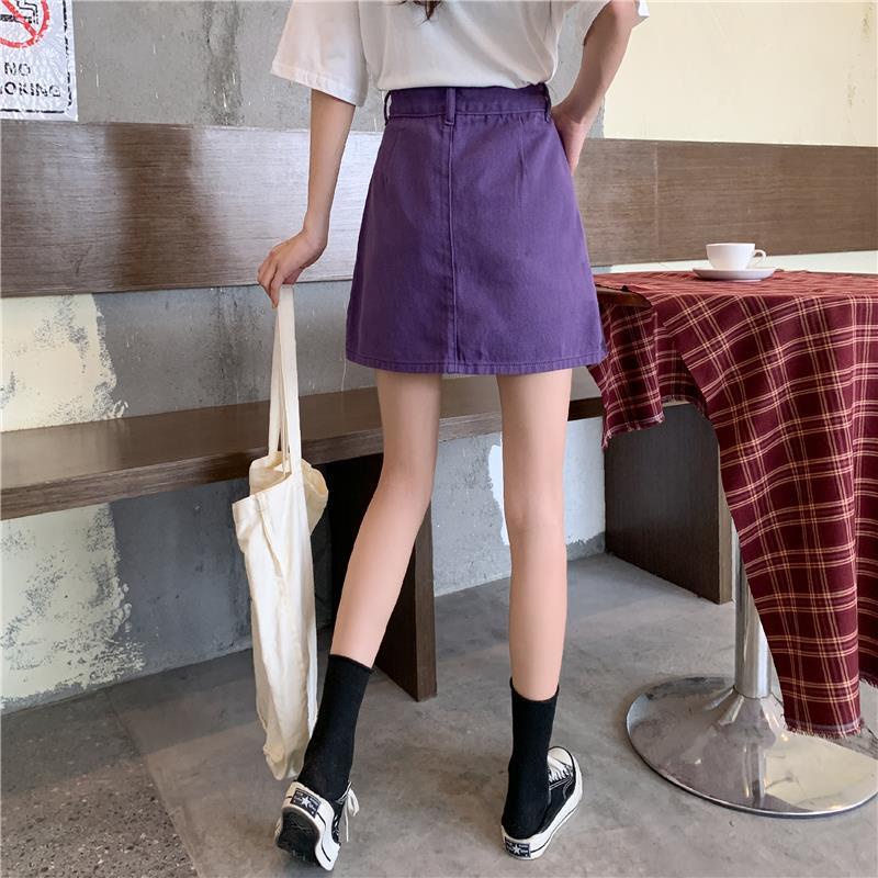 Quần Short Denim Ống Rộng Lưng Cao Size Lớn Mới