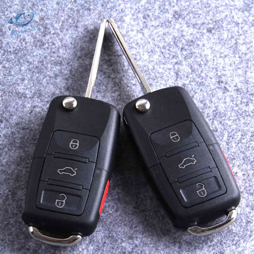 Vỏ ChìA KhóA ĐiềU KhiểN Từ Xa, 4 NúT BấM Cho Xe Hơi