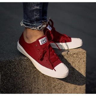 Giày All Star Ck II Nam Đỏ Đô Cổ Thấp