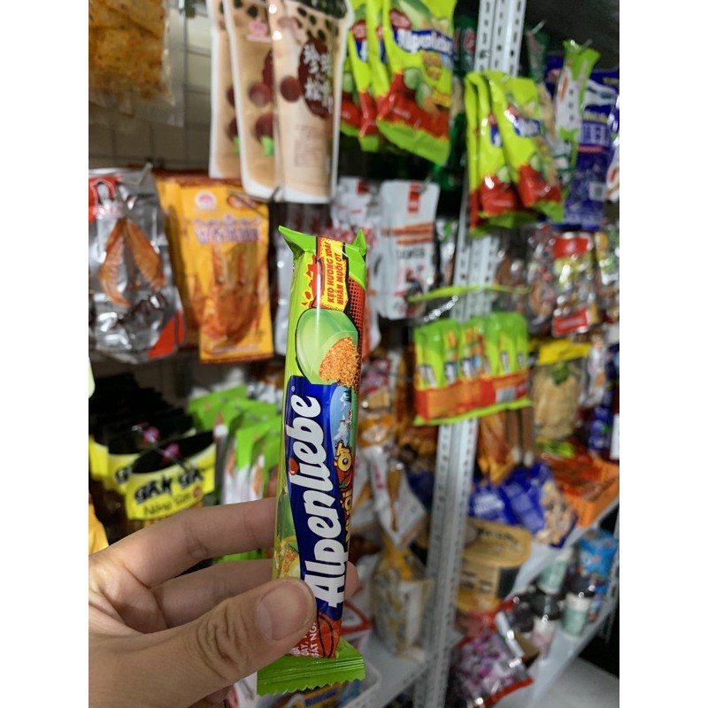 Kẹo alpenliebe muối ớt